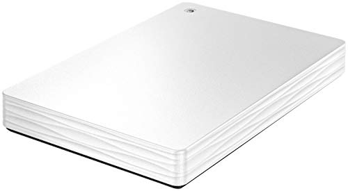 I-O DATA USB 3.1 Gen 1/2.0対応 ポータブルハードディスク 「カクうす Lite」 ホワイト 1TB HDPH-UT1WR