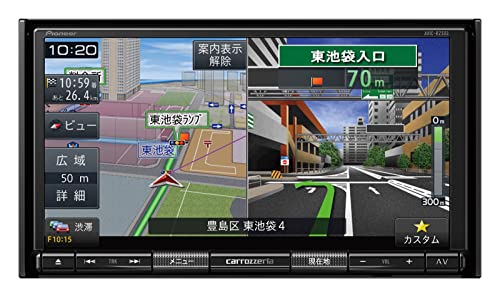 パイオニア カーナビ AVIC-RZ303-3 7インチ 2D(180mm) 楽ナビ ワンセグ DVD CD SD USB カロッツェリア