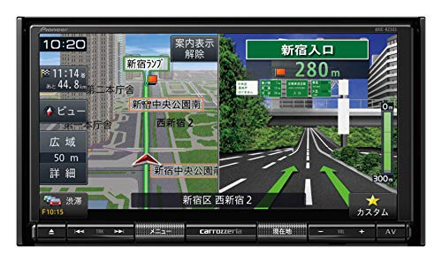 パイオニア カーナビ AVIC-RZ303-2 7インチ 2D(180mm) 楽ナビ ワンセグ DVD CD SD USB カロッツェリア