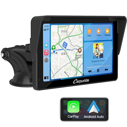 ディスプレイオーディオ Carpuride ワイヤレス Carplay Android Auto対応 ...