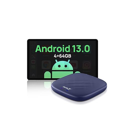 【日本版】CarlinKit TBox Plus Android13.0 ワイヤレスCarPlay Android Autoアダプター 大容量4 64GB カーオーディオ 2016年以降の純正で有線のカープレイ搭載車両に対応 Yout