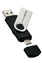 エレコム USBメモリ 32GB 回転カバー Type-C USBA 対応 最大読込速度100MB MF-TPC3032GBK(2)