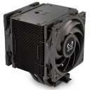 SCYTHE サイズ サイドフロー型CPUクーラー MUGEN6 BLACK EDITION デュアルファン 6mm径ヒートパイプx6 SCMG-6000DBE(2)