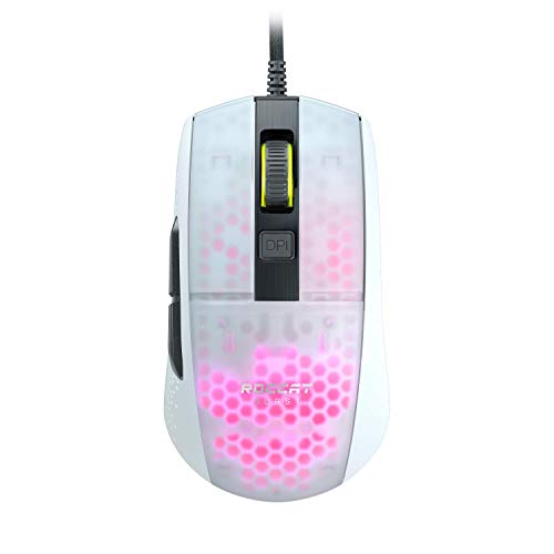ROCCAT ゲーミングマウス Burst Pro 有線 USB ホワイト/白 光学式/16K/オプティカルスイッチ/サイドボタン/左右対称/軽量68g ドイツデザイン Windows 7以降 国内正規品 ROCCAT ゲーミングマウス Burst Pro 有線 USB ホワイト/白 光学式/16K/オプティカルスイッチ/サイドボタン/左右対称/軽量68g ドイツデザイン Windows 7以降 国内正規品