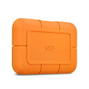 LaCie ポータブルSSD 500GB Rugged SSD USB3.1(Gen2) IP67 防水規格 STHR500800(2)