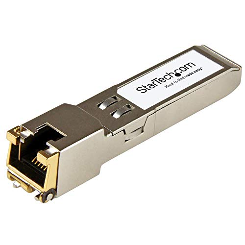 StarTech.com SFPモジュール/Brocade製品E1MG-TX互換/1000BASE-T準拠 銅線トランシーバ E1MG-TX-ST StarTech.com SFPモジュール/Brocade製品E1MG-TX互換/1000BASE-T準拠 銅線トランシーバ E1MG-TX-ST