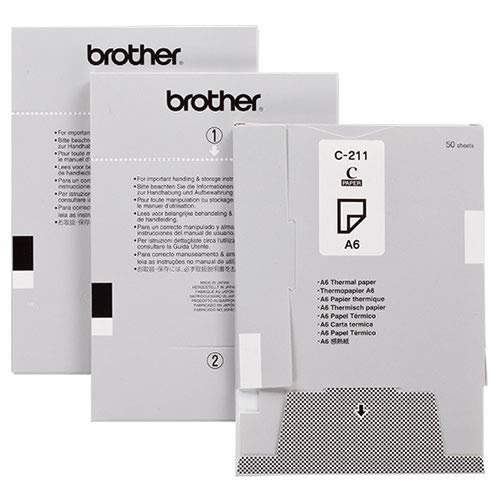 ブラザー工業(Brother Industries) brother MPrint用ペーパーカセット感熱紙 C-211 20個入り