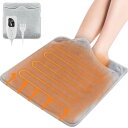 Favoreal 電気足温器 フットウォーマー 6段温度調整 4段階タイマー機能 足元ヒーター 通気 防臭 軽量 耐久 省エネ 40cm*40cm 暖かい 足入...