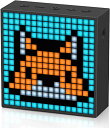 Divoom Timebox Evo ポータブルBluetoothスピーカー 音楽再生/強化された低音/時計付き/ピクセルアート/多機能使用/ハンズフリー通話/256 RGB LED/カレンダー(ブラック)(2)