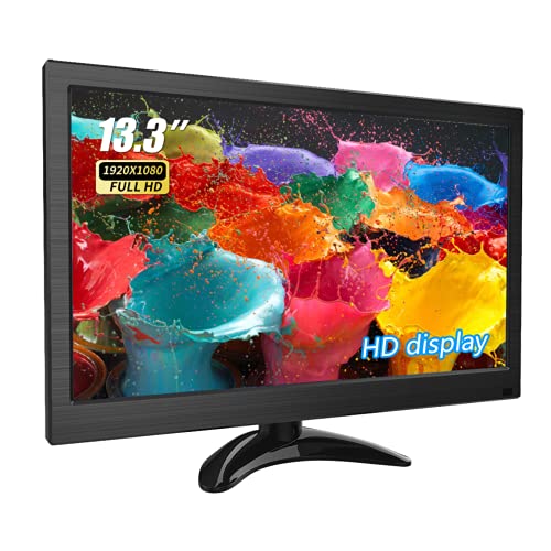モバイルモニター13.3インチポータブルモニターIPS LCD 1920x1080PモバイルディスプレイHDMI / USB/スピーカー内蔵PCモニターサブモニターゲームモニターセキュリティモニター モバイルモニター13.3インチポータブルモニターIPS LCD 1920x1080PモバイルディスプレイHDMI / USB/スピーカー内蔵PCモニターサブモニターゲームモニターセキュリティモニター