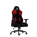 Contieaks(コンティークス) ゲーミングチェア ローザ EVO レッド ジャージファブリック426051 幅71.5×奥行71.5×高さ118.5~12...