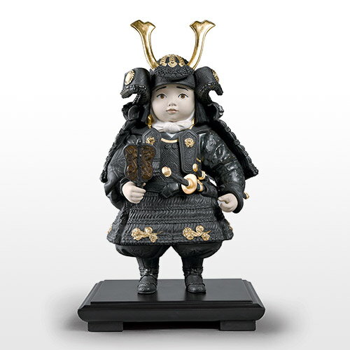 リヤドロ LLADRO 若武者(Gold) 12557 陶器人形 置物 リアドロ 五月人形 端午の節句 初節句祝い【日本国内から発送】