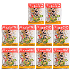 なるみ物産　広島風じゃけんいか天30g×10袋　お好み焼きにどうぞ　そのまま食べても美味しい　広島のお好み焼き　広島弁　じゃけん　いか天ぷら　いか天