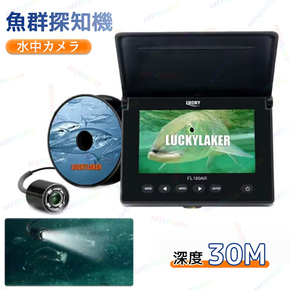重量：1 kg 水中シーンがはっきり見える！釣りがもっと楽しい！ サビキの餌に寄って来る魚の様子をモニターで確認できる。 ポイントに投げ込んだ場所に魚がいるかいないのか直ぐわかる。