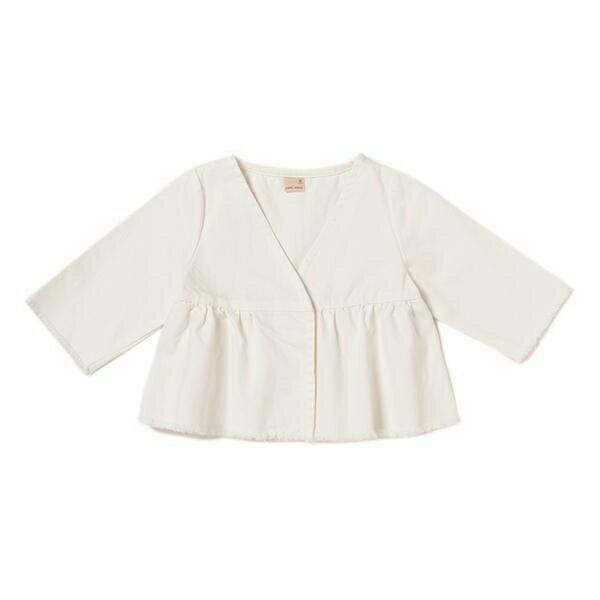 プティマイン(petit main)ギャザーフレア切り替えジャケットのサムネイル