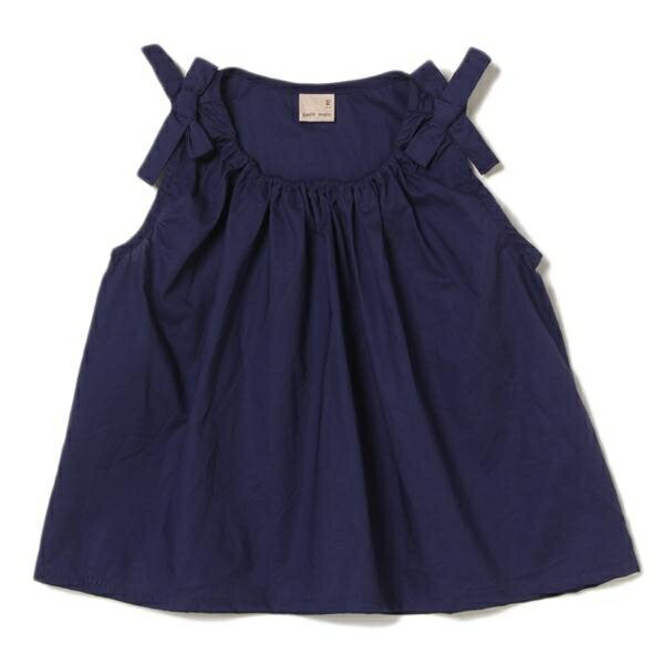 プティマイン(petit main)フロントギャザーノースリーブチュニックのサムネイル