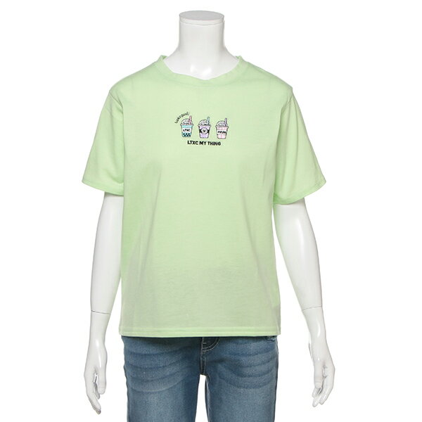 ラブトキシック(Lovetoxic)吸水速乾 ドリンク刺しゅうTシャツのサムネイル