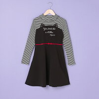 メゾピアノジュニア Mezzo Piano Piano Junior ネコ切り替えボーダーワンピース Narumiya ワンピース Online ナルミヤ メゾピアノジュニア Mezzo Piano Piano Junior ネコ切り替えボーダーワンピース Narumiya ワンピース Online ナルミヤ