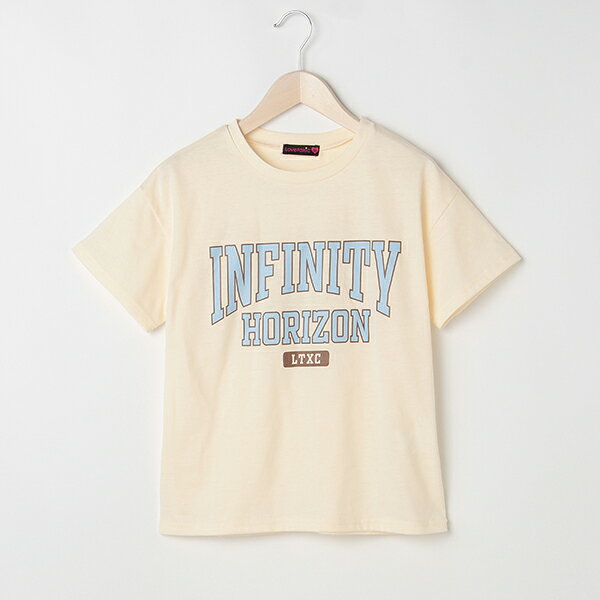 ラブトキシック(Lovetoxic)カレッジロゴプリント半袖Tシャツのサムネイル