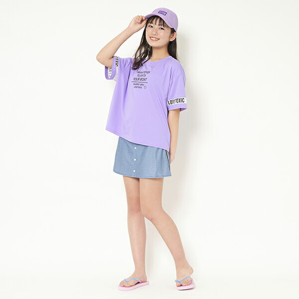 ラブトキシック(Lovetoxic)袖切り替えタンキニ水着 【SWIM】のサムネイル