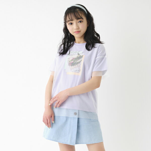 リンジィ(Lindsay)オーバーチュールシアーTシャツのサムネイル