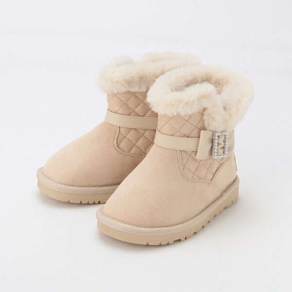 メゾピアノ(mezzo piano)キルトムートン風ブーツのサムネイル