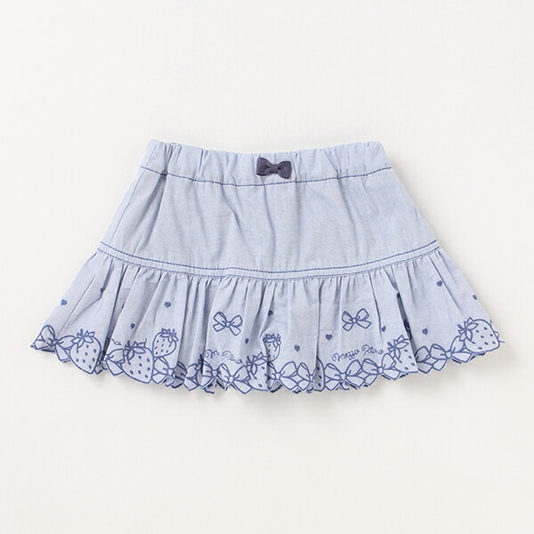 メゾピアノ(mezzo piano)【リピート】【直営店で取り扱い無し】裾スカラインナーパンツつきスカートのサムネイル