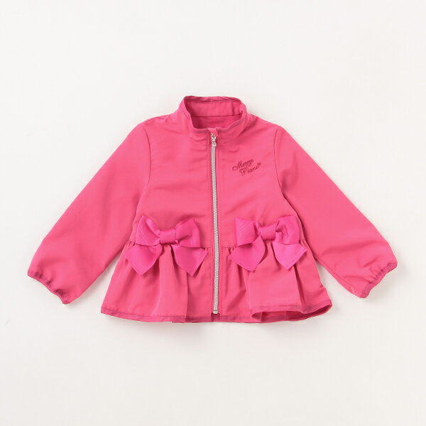 メゾピアノ(mezzo piano)【人気商品再入荷】【直営店で取り扱い無し】スタンドカラーペプラムブルゾンのサムネイル