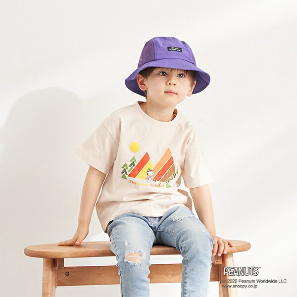 ビールーム(b-ROOM)【PEANUTS】SNOOPY CamperプリントTシャツのサムネイル