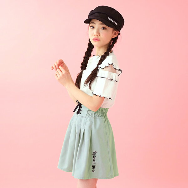 バイ ラビット(by LOVEiT)レースアップスカパンのサムネイル