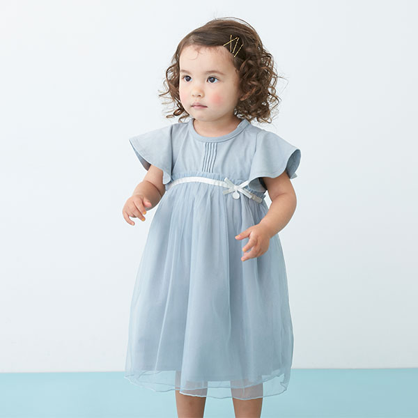 プティマイン(petit main)キラキラチュールワンピースのサムネイル