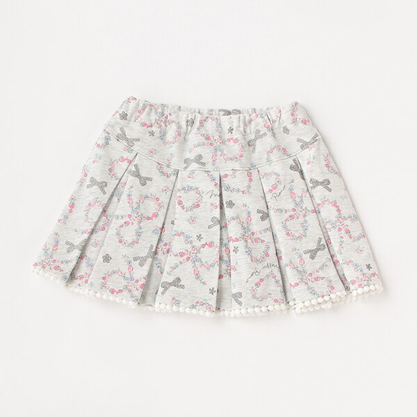 メゾピアノ(mezzo piano)【リピート】【直営店で取り扱い無し】総柄カットスカートのサムネイル