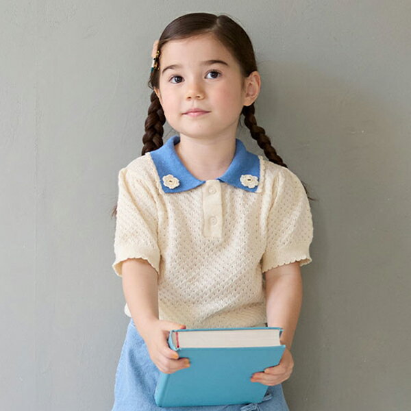 プティマイン(petit main)【WEB限定】ポロ衿トップスのサムネイル