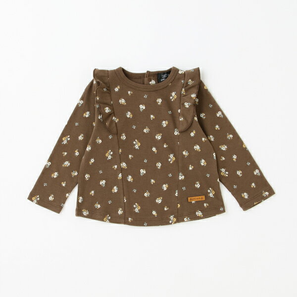 プティマイン(petit main)【オーガビッツ】花柄長袖Tシャツのサムネイル