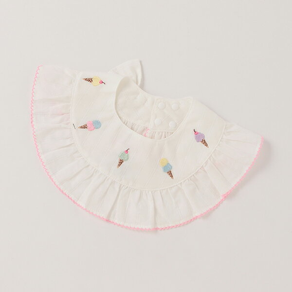 メゾピアノ(mezzo piano)【人気商品再入荷】【直営店で取り扱い無し】アイス刺しゅう　スタイのサムネイル