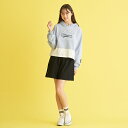 ポンポネットジュニア(pom ponette junior)ミニ裏毛パーカ×キュロットセット