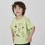 プティマイン(petit main)【接触冷感】昆虫アップリケ半袖Tシャツ 1,650円