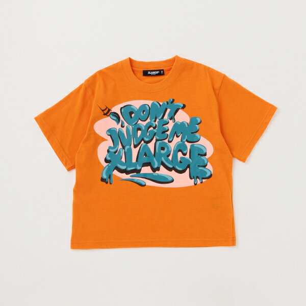エクストララージ　キッズ(XLARGE KIDS)【WEB限定】ペイントロゴ半袖Tシャツのサムネイル