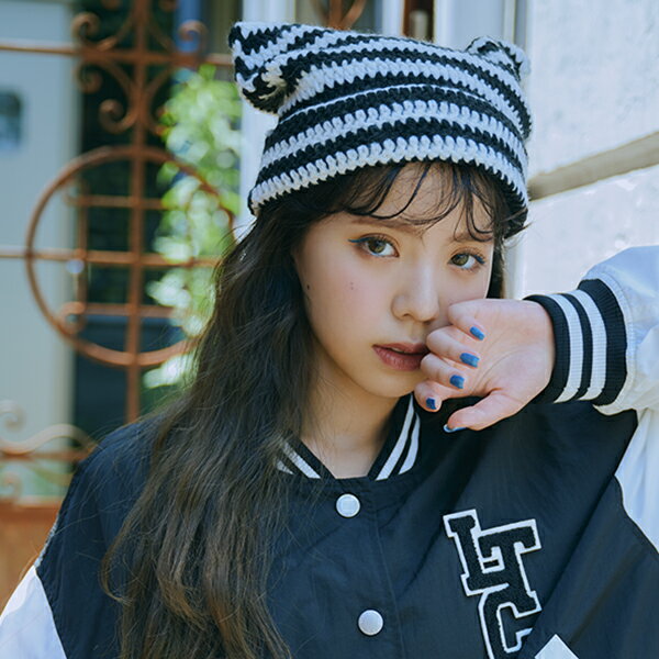 ラブトキシック(Lovetoxic)【LTXC】ネコ耳ニット帽のサムネイル