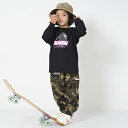 エクストララージ キッズ(XLARGE KIDS)カモフラカーゴロングパンツ