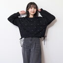 ラブトキシック(Lovetoxic)ビジュードット長袖Tシャツ