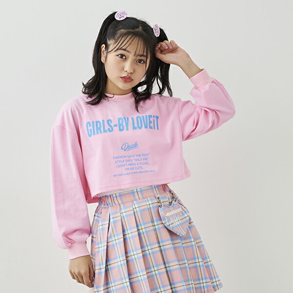 バイ ラビット(by LOVEiT)テキストロゴ長袖Tシャツタンクトップセット