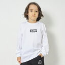 エクストララージ キッズ(XLARGE KIDS)ワンポイントロゴ長袖Tシャツ