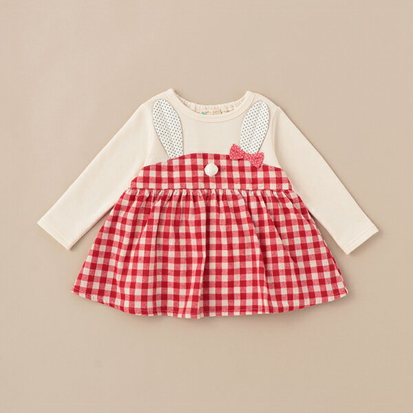 ベイビーチアー(baby cheer)【女児】うさぎチュニックのサムネイル