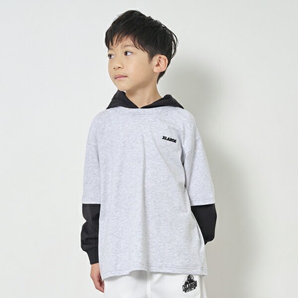 エクストララージ キッズ(XLARGE KIDS)フードつきトレーナー