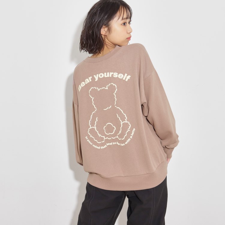 ピンクラテ(PINK-latte)ピンクマテ裏毛プルオーバーのサムネイル