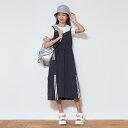 (30%OFF) CHUMS チャムス / キッズオーバーオールデニムスカート Kid's Overall Denim Skirt (CH23-1050) (2020春夏)ジャンパースカート