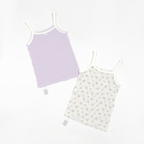 プティマイン(petit main)メッシュキャミ肌着2Pのサムネイル