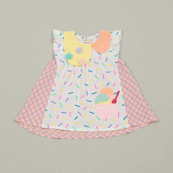 ベイビーチアー(baby cheer)カラースプレーチュニックのサムネイル