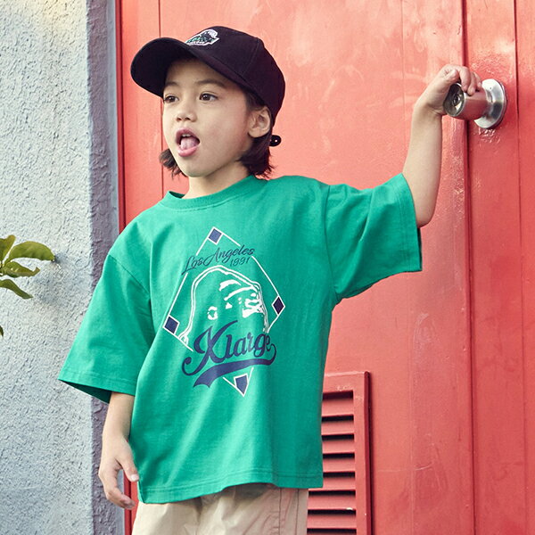 楽天NARUMIYA ONLINE（ナルミヤ）エクストララージ　キッズ（XLARGE KIDS）【人気商品再入荷】【直営店で取り扱い無し】ベースボールグラフィック半袖Tシャツ